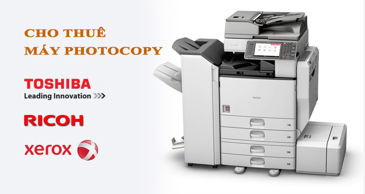 Công Ty Tâm Tiến Cho thuê Máy photo ricoh, toshiba, xerox